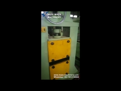 Línea de corte longitudinal estándar con bobinadora de 20t, velocidad 150 y pinza de 5 rodillos