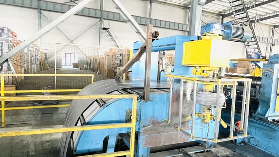 acero de carbono del CR de la máquina que raja de la hoja de metal de 0.05m m para el material que lamina