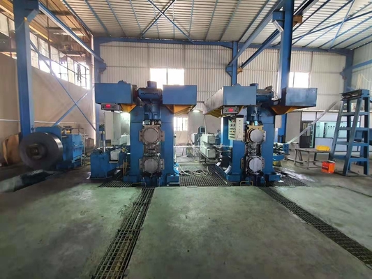 Soportes del laminador en frío dos de la anchura 200m m de la bobina el 150m/minuto 4hi para el acero de carbono