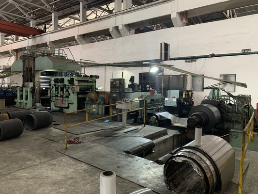 Continuo dos soportes laminador en frío 700m m con el PLC del poder 480KW Siemens del motor de CA
