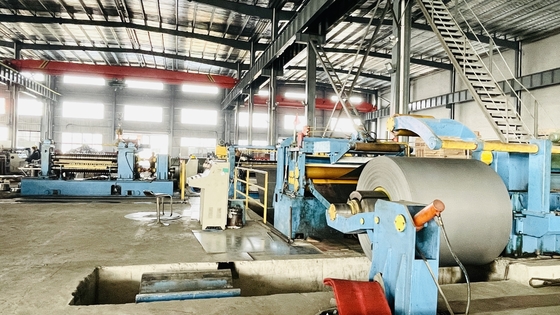 0.2m m galvanizaron la CA de acero 22KW de la cortadora de la bobina de la chapa