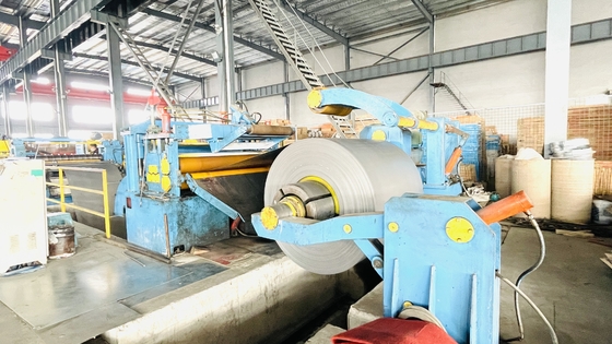 Máquina que raja en frío 2200m m Wilder Metal Slitter de la hoja de acero