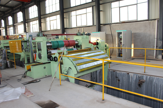 Cortadora de la bobina del metal del mA (0.3-2) ×1300mm para el mercado de Irán con la velocidad para el grueso 0.3-2m m
