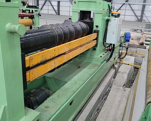 Máquina que raja de la hoja de acero de la garantía 7.5KW de 1 año