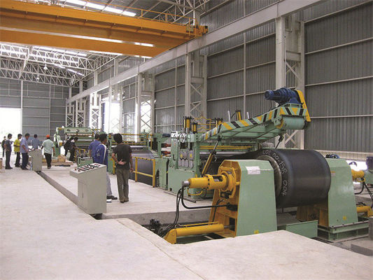 Máquina que raja estable de la hoja de acero de la velocidad 1800m m