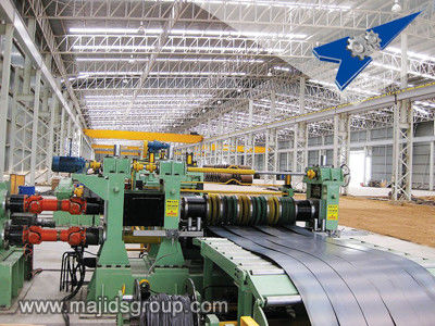 máquina que raja de la tira de acero de 3-10m m
