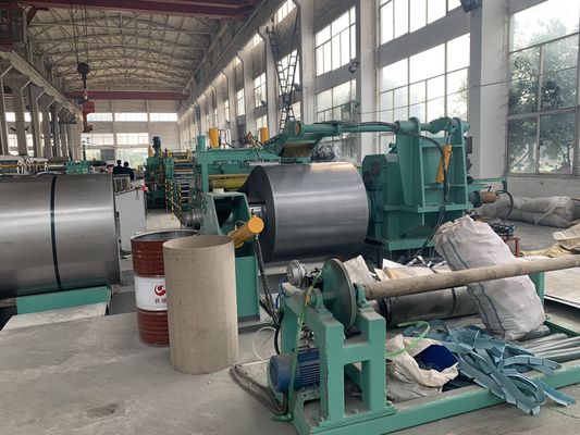 máquina que raja 0.4-4m m de la bobina ajustable del metal de 80m/min
