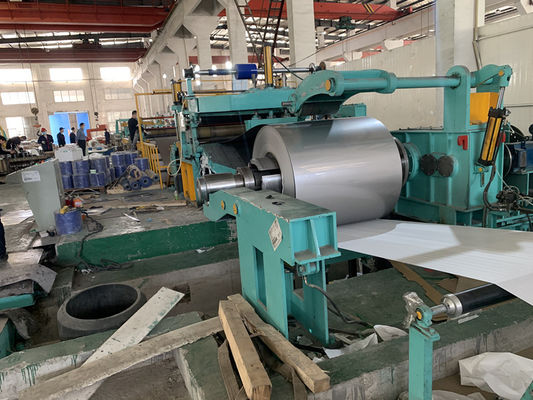 Máquina que raja de la bobina de acero de HRC CRC, máquina que raja de la alta precisión de 0.4-4m m