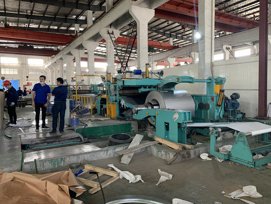 Velocidad que desenrolla la máquina que raja de la bobina de acero de 1600m m