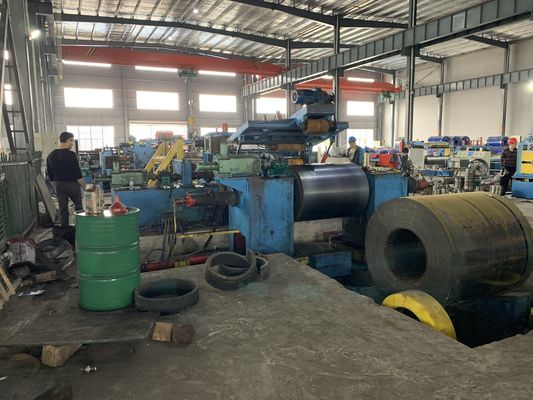 Máquina que raja de la tira de acero gruesa media, máquina que raja de la precisión de 3-10m m
