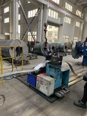 molino de tubo soldado con autógena de alta frecuencia de 380V 50Hz 60m/min 114m m