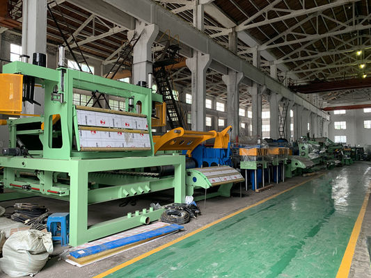 máquina que raja de la hoja de metal de 2200m m para el material que lamina