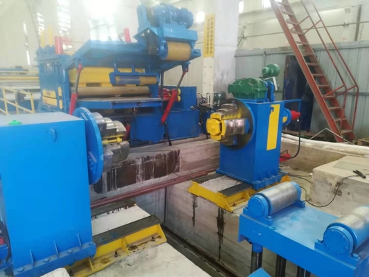 corte del metal de 25m/Min 380V a la línea de la longitud para la placa del carbono