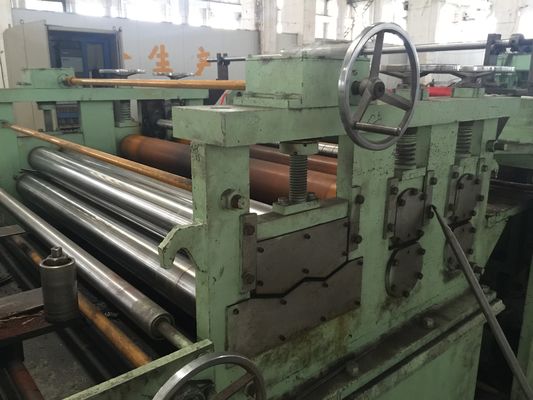 El cortador automático de la tira de metal del control de tensión modificó cortar para requisitos particulares velocidad